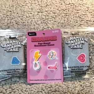 BPure Hand Sparkle Sanitizer Cases & Charms (Set of 3)